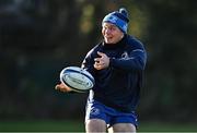 7 January 2025; Fintan Gunne during a Leinster Rugby squad training session at UCD in Dublin. Photo by Sam Barnes/Sportsfile