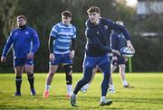 7 January 2025; Cormac Foley during a Leinster Rugby squad training session at UCD in Dublin. Photo by Sam Barnes/Sportsfile