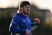 7 January 2025; Joe McCarthy during a Leinster Rugby squad training session at UCD in Dublin. Photo by Sam Barnes/Sportsfile