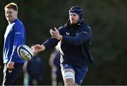 7 January 2025; Ryan Baird during a Leinster Rugby squad training session at UCD in Dublin. Photo by Sam Barnes/Sportsfile