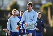 7 January 2025; Alan Spicer during a Leinster Rugby squad training session at UCD in Dublin. Photo by Sam Barnes/Sportsfile