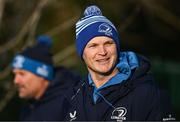 7 January 2025; Leinster assistant coach Tyler Bleyendaal before a Leinster Rugby squad training session at UCD in Dublin. Photo by Sam Barnes/Sportsfile