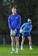 7 January 2025; Ciarán Frawley during a Leinster Rugby squad training session at UCD in Dublin. Photo by Sam Barnes/Sportsfile