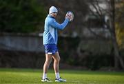 7 January 2025; Ross Byrne during a Leinster Rugby squad training session at UCD in Dublin. Photo by Sam Barnes/Sportsfile