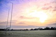 8 January 2025; A general view of Davitts after the postponement of the Electric Ireland Higher Education GAA Sigerson Cup Round 1 match between St Mary's University College and Queens University at Michael Davitts GAC in Belfast. Photo by Ben McShane/Sportsfile