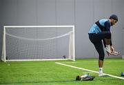 10 January 2025; Romal Palmer during a St Patrick's Athletic pre-season training session at the National Indoor Arena on the Sport Ireland Campus in Dublin. Photo by Stephen McCarthy/Sportsfile