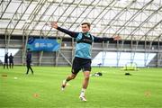 10 January 2025; Anto Breslin during a St Patrick's Athletic pre-season training session at the National Indoor Arena on the Sport Ireland Campus in Dublin. Photo by Stephen McCarthy/Sportsfile