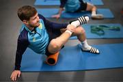 10 January 2025; Barry Baggley during a St Patrick's Athletic pre-season training session at the National Indoor Arena on the Sport Ireland Campus in Dublin. Photo by Stephen McCarthy/Sportsfile