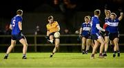 10 January 2025; Tom Prior of DCU Dóchas Éireann scores a point during the Electric Ireland Higher Education GAA Sigerson Cup Round 1 match between DCU Dóchas Éireann and MTU Kerry at DCU Sportsgrounds in Dublin. Photo by Piaras Ó Mídheach/Sportsfile