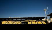 11 January 2025; The Leinster team huddle during their captain's run at Stade Marcel Deflandre in La Rochelle, France. Photo by Brendan Moran/Sportsfile