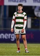 7 January 2025; David Cron of St Columba’s College during the Bank of Ireland Leinster Rugby Boys Schools Vinnie Murray Cup 1st Round match between St Columba’s College and Wilson’s Hospital School at Energia Park in Dublin. Photo by Ben McShane/Sportsfile