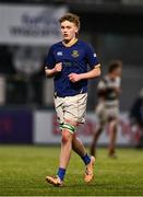 7 January 2025; Lovhlann O'Reilly of Wilson's Hospital during the Bank of Ireland Leinster Rugby Boys Schools Vinnie Murray Cup 1st Round match between St Columba’s College and Wilson’s Hospital School at Energia Park in Dublin. Photo by Ben McShane/Sportsfile