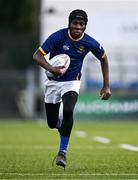 7 January 2025; Mark David of Wilson's Hospital during the Bank of Ireland Leinster Rugby Boys Schools Vinnie Murray Cup 1st Round match between St Columba’s College and Wilson’s Hospital School at Energia Park in Dublin. Photo by Ben McShane/Sportsfile