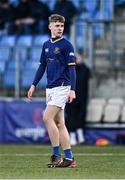 7 January 2025; Dara Keirnan of Wilson's Hospital during the Bank of Ireland Leinster Rugby Boys Schools Vinnie Murray Cup 1st Round match between St Columba’s College and Wilson’s Hospital School at Energia Park in Dublin. Photo by Ben McShane/Sportsfile