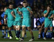 17 January 2025; Cian Prendergast of Connacht celebrates after the EPCR Challenge Cup Pool 1 match between Cardiff Rugby and Connacht at Cardiff Arms Park in Cardiff, Wales. Photo by Chris Fairweather/Sportsfile