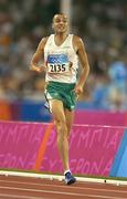22 August 2004; Ireland's James Nolan in action during his semi-final of the Men's 1500m. Olympic Stadium. Games of the XXVIII Olympiad, Athens Summer Olympics Games 2004, Athens, Greece. Picture credit; Brendan Moran / SPORTSFILE