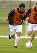 2 September 2004; Andy Reid, Republic of Ireland, in action during squad training. Malahide FC, Malahide, Co. Dublin. Picture credit; Matt Browne / SPORTSFILE