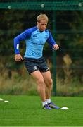 30 September 2013; Leinster's Luke Fitzgerald in action during squad training ahead of their Celtic League 2013/14 Round 5 game against Munster on Saturday. Leinster Rugby Squad Training & Press Briefing, Rosemount, UCD, Belfield, Dublin.  Picture credit: Barry Cregg / SPORTSFILE