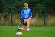 30 September 2013; Leinster's Luke Fitzgerald during squad training ahead of their Celtic League 2013/14 Round 5 game against Munster on Saturday. Leinster Rugby Squad Training & Press Briefing, Rosemount, UCD, Belfield, Dublin.  Picture credit: Barry Cregg / SPORTSFILE