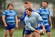 20 January 2025; Liam Turner during Leinster Rugby squad training at Thornfield in Dublin. Photo by David Fitzgerald/Sportsfile