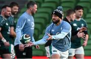 31 January 2025; Jamison Gibson-Park during an Ireland rugby captain's run at the Aviva Stadium in Dublin. Photo by Sam Barnes/Sportsfile