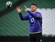 31 January 2025; Tom Curry during an England rugby captain's run at the Aviva Stadium in Dublin. Photo by Sam Barnes/Sportsfile