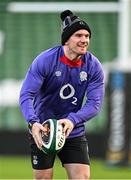 31 January 2025; Ben Spencer during an England rugby captain's run at the Aviva Stadium in Dublin. Photo by Sam Barnes/Sportsfile