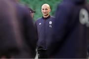 31 January 2025; England head coach Steve Borthwick during an England rugby captain's run at the Aviva Stadium in Dublin. Photo by Sam Barnes/Sportsfile