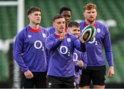 31 January 2025; George Ford during an England rugby captain's run at the Aviva Stadium in Dublin. Photo by Sam Barnes/Sportsfile