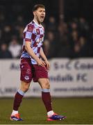 31 January 2025; Frank George Cooper of Drogheda United during the Jim Malone Cup match between Dundalk and Drogheda United at Oriel Park in Dundalk, Louth. Photo by Piaras Ó Mídheach/Sportsfile