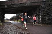 1 February 2025; Participants in action at the Midleton Greenway parkrun in partnership with Vhi at Midleton Greenway in Cork. parkrun Ireland in partnership with Vhi, added a new parkrun at the Midleton Greenway on Saturday, February 1st, 2025. parkruns take place over a 5km course weekly, are free to enter and are open to all ages and abilities, providing a fun and safe environment to enjoy exercise. To register for a parkrun near you visit www.parkrun.ie. Photo by Michael P Ryan/Sportsfile