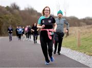 1 February 2025; Participants in action at the Midleton Greenway parkrun in partnership with Vhi at Midleton Greenway in Cork. parkrun Ireland in partnership with Vhi, added a new parkrun at the Midleton Greenway on Saturday, February 1st, 2025. parkruns take place over a 5km course weekly, are free to enter and are open to all ages and abilities, providing a fun and safe environment to enjoy exercise. To register for a parkrun near you visit www.parkrun.ie. Photo by Michael P Ryan/Sportsfile