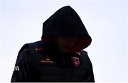 1 February 2025; Fergal O'Brien of Armagh before the Allianz Football League Division 1 match between Armagh and Tyrone at BOX-IT Athletic Grounds in Armagh. Photo by Ben McShane/Sportsfile