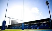 4 February 2025; A general view before the Bank of Ireland Leinster Rugby Boys Schools Junior Cup First Round match between Wesley College and Gonzaga College at Energia Park in Dublin. Photo by Shauna Clinton/Sportsfile