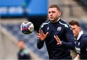 8 February 2025; Finn Russell during a Scotland rugby captain's run at Scottish Gas Murrayfield Stadium in Edinburgh, Scotland. Photo by Ramsey Cardy/Sportsfile