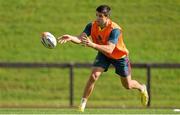 1 October 2013; Munster's Conor Murray in action during squad training ahead of their Celtic League 2013/14 Round 5 match against Leinster on Saturday. Munster Rugby Squad Training, University of Limerick, Limerick. Picture credit: Diarmuid Greene / SPORTSFILE