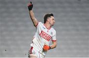 15 February 2025; Chris Óg Jones of Cork celebrates after scoring his side's third goal during the Allianz Football League Division 2 match between Cork and Westmeath at SuperValu Páirc Uí Chaoimh in Cork. Photo by Tom Beary/Sportsfile