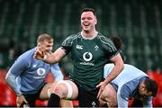 21 February 2025; James Ryan during an Ireland Rugby captain's run at the Principality Stadium in Cardiff, Wales. Photo by Seb Daly/Sportsfile