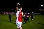 3 March 2025; Joe Redmond of St Patrick's Athletic after the SSE Airtricity Men's Premier Division match between St Patrick's Athletic and Derry City at Richmond Park in Dublin Photo by Stephen McCarthy/Sportsfile