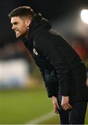 3 March 2025; Sligo Rovers manager John Russell during the SSE Airtricity Men's Premier Division match between Sligo Rovers and Shamrock Rovers at The Showgrounds in Sligo. Photo by Piaras Ó Mídheach/Sportsfile