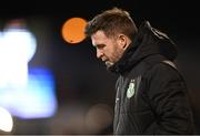 3 March 2025; Shamrock Rovers manager Stephen Bradley during the SSE Airtricity Men's Premier Division match between Sligo Rovers and Shamrock Rovers at The Showgrounds in Sligo. Photo by Piaras Ó Mídheach/Sportsfile