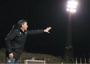 3 March 2025; Drogheda United manager Kevin Doherty during the SSE Airtricity Men's Premier Division match between Bohemians and Drogheda United at Dalymount Park in Dublin. Photo by Thomas Flinkow/Sportsfile