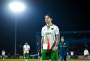 3 March 2025; Ruairí Keating of Cork City after the SSE Airtricity Men's Premier Division match between Waterford and Cork City at the Regional Sports Centre in Waterford. Photo by David Fitzgerald/Sportsfile