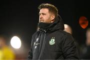 3 March 2025; Shamrock Rovers manager Stephen Bradley during the SSE Airtricity Men's Premier Division match between Sligo Rovers and Shamrock Rovers at The Showgrounds in Sligo. Photo by Piaras Ó Mídheach/Sportsfile