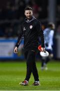 3 March 2025; Derry City strength and conditioning coach Danny Doherty before the SSE Airtricity Men's Premier Division match between St Patrick's Athletic and Derry City at Richmond Park in Dublin. Photo by Stephen McCarthy/Sportsfile