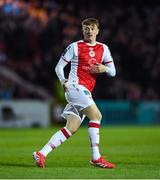 3 March 2025; Chris Forrester of St Patrick's Athletic during the SSE Airtricity Men's Premier Division match between St Patrick's Athletic and Derry City at Richmond Park in Dublin. Photo by Stephen McCarthy/Sportsfile