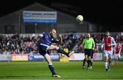 3 March 2025; Mark Connolly of Derry City during the SSE Airtricity Men's Premier Division match between St Patrick's Athletic and Derry City at Richmond Park in Dublin. Photo by Stephen McCarthy/Sportsfile