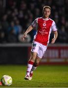 3 March 2025; Brandon Kavanagh of St Patrick's Athletic during the SSE Airtricity Men's Premier Division match between St Patrick's Athletic and Derry City at Richmond Park in Dublin. Photo by Stephen McCarthy/Sportsfile