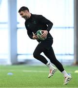 4 March 2025; Conor Murray during an Ireland Rugby squad training session at the IRFU High Performance Centre in Dublin. Photo by Brendan Moran/Sportsfile