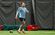 4 March 2025; Finlay Bealham during an Ireland Rugby squad training session at the IRFU High Performance Centre in Dublin. Photo by Brendan Moran/Sportsfile